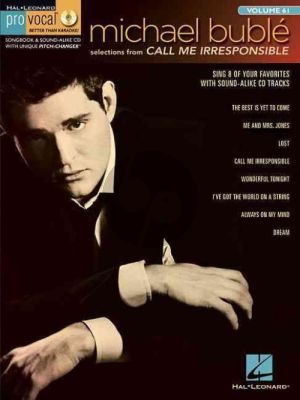 Buble Call Me Irresponsible (Pro Vocal Men's Edition Vol.61)