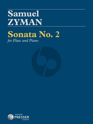 Zyman Sonata No. 2 for Flute And Piano