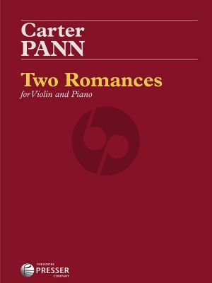 Pann 2 Romances Violin-Piano