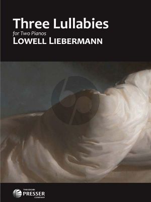 Liebermann 3 Lullabies Op.76 for 2 Pianos (2 Scores)