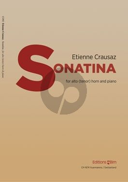 Crausaz Sonatina Alto(Tenor) Horn and Piano