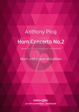 Plog Concerto No.2 Horn (F) and Chamber Orchestra (piano red.)