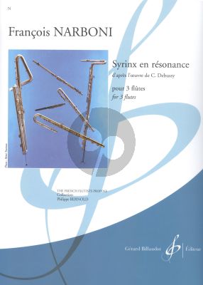 Narboni Syrinx en résonance 3 Flutes (Part./Parties)