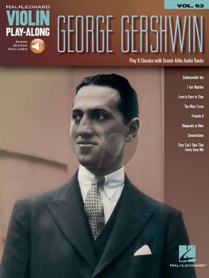 George Gershwin 8 Classics (Violin Play-Along Sries Vol.63)