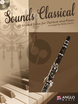 Sounds Classical (17 graded Solos) (Clarinet-Piano) (Bk-Cd) (transcr. by Philip Sparke)