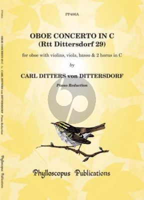 Dittersdorf Concerto C-major (Dittersdorf 29) Oboe-Orchestra (piano red.)