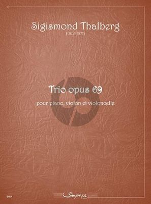 Thalberg Trio Op.69 Violin-Violoncello-Piano