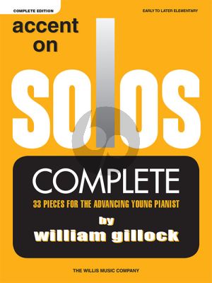 Gillock Accent on Solos (Complete) Piano solo