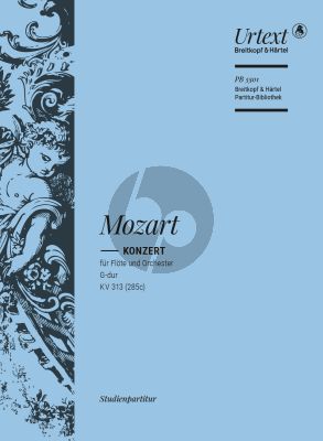 Mozart Konzert No.1 G-dur KV 313 (285c) Flöte-Orchester Studienpart.