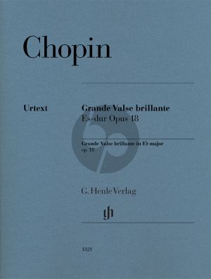 Chopin Grande Valse brillante Es-dur Op.18 Klavier (Ewald Zimmermann) (Henle)
