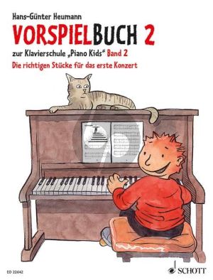 Heumann Vorspielbuch 2 zur Klavierschule "Piano Kids" Band 2 Die richtigen Stücke für das erste Konzert