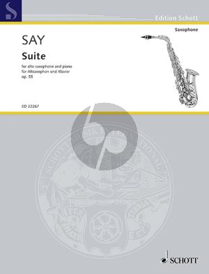 Say Suite Op.55 Alto Saxophone-Piano