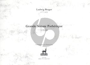 Berger Grande Sonate Pathétique Op.7 Klavier