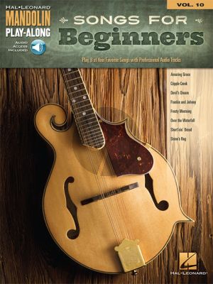 Songs for Beginners (Mandolin Play-Along Series Vol.10) (Book with Audio online)