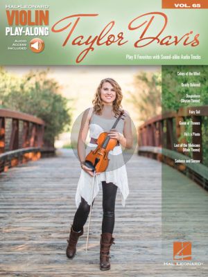 Taylor Davis 8 Favorites (Violin Play-Along Series Vol.65)