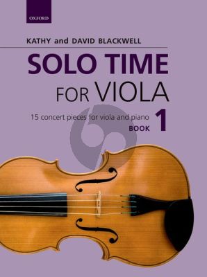 Solo Time for Viola Book 1 Viola-Piano