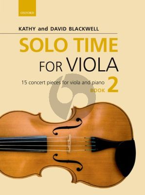 Solo Time for Viola Book 2 Viola-Piano