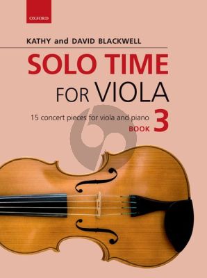 Solo Time for Viola Book 3 Viola-Piano