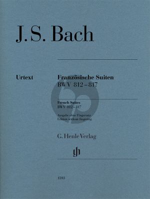 Bach Französische Ouverture h-moll BWV 831 Klavier (ohne Fingersatz)