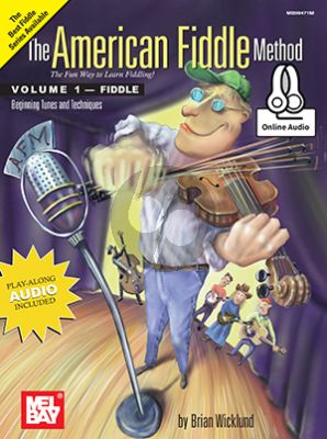 Wicklund The American Fiddle Method Vol.1 Fiddle (Book with Audio online)