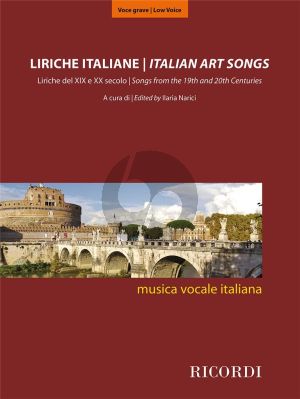Album mItalian Art Songs for Medium/Low Voice and Piano (48 Songs from the 19th and 20th Centuries) (edited by Ilaria Narici)