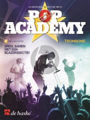 Hermans-Meys Pop Academy (Speel samen met een blazerssectie!) Trombone (Boek met Audio online)