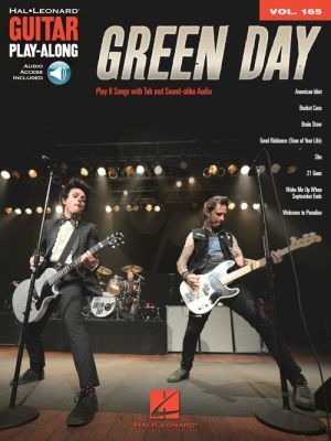 Green Day 8 Hits (Guitar Play-Along Series Vol.165) (Book with Audio online)