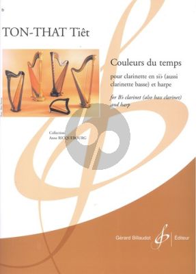 Ton-That Couleurs des Temps Clarinette (ou Clarinette Basse)-Harpe