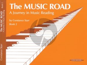 Starr The Music Road: A Journey in Music Reading Book 2 for Piano