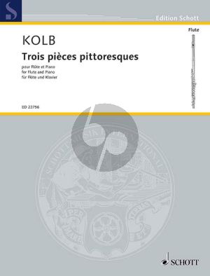 Kolb Trois pièces pittoresques Flute-Piano