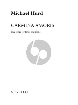 Hurd Carmina Amoris (5 Songs) Tenor Voice-Piano