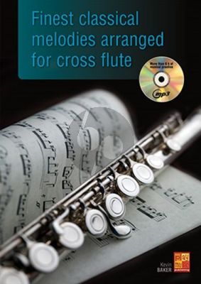 Baker Finest Classical Melodies arranged for Cross Flute (Bk/Cd)