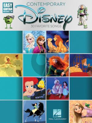 Contemporary Disney Easy Guitar with Tab