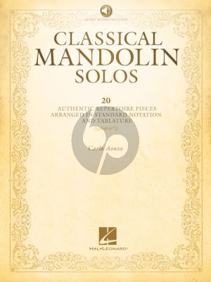Aonzo Classical Mandolin Solos (Book with Audio online) (incl. tab.)