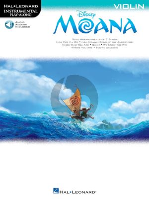 Miranda Moana Instrumental Play-Along Violin (Book with Audio online)
