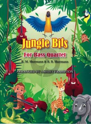 Sherman Jungle Bits for Bass Quartet (from Disneys' The Jungle Book) (transcr. by Ashley Frampton)