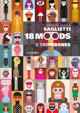 Saglietti 18 Moods 3 Trombones (Score/Parts)