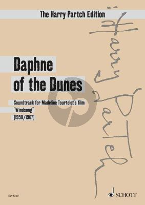 Partch Daphne of the Dunes (Soundtrack for Madeline Tourtelot’s film “Windsong”) Ensemble Study Score