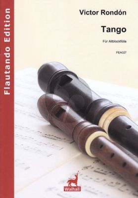 Rondón Tango Altblockflöte solo