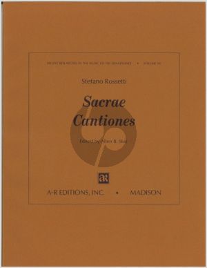 Rossetti Sacrae Cantiones 5 Voices (edited by Allen B. Skei)