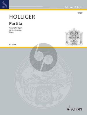 Holliger Partita Orgel (transcr. by Bernhard Hass)