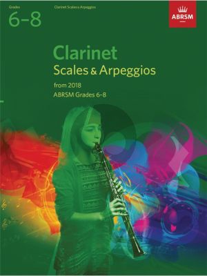 Clarinet Scales & Arpeggios, ABRSM Grades 6–8