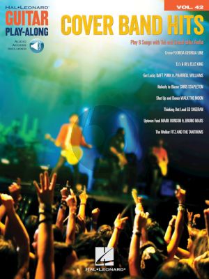 Cover Band Hits (Guitar Play-Along Series Vol.42) (Book with Audio online)