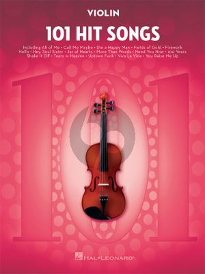 101 Hit Songs for Violin