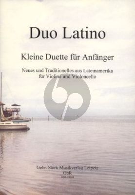 Menacho Duo Latino (Small Duets for Beginners) Violin-Violoncello (2 Scores)