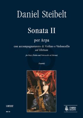 Steibelt Sonata II Harp with Violin and Violoncello ad libitum (Score/Parts) (edited by Anna Pasetti)