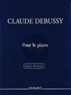 Debusy Pour le piano (edited by Roy Howat)