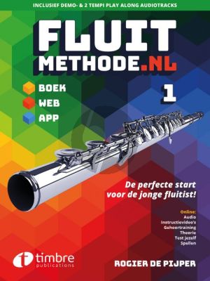 Pijper Fluitmethode.nl Vol.1 (Boek met Audio)