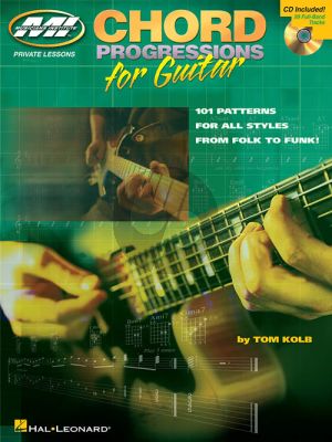 Kolb Chord Progressions For Guitar (101 Patterns for all Styles from Folk to Funk!) (Bk-Cd)