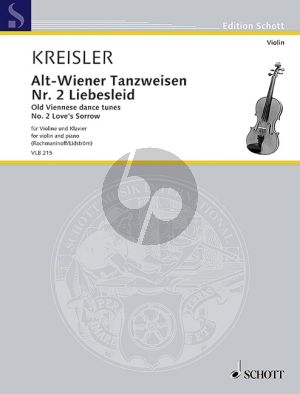 Kreisler Liebesleid (Alt-Wienertanzweisen No.2) Violine-Klavier (Mats Lidström)